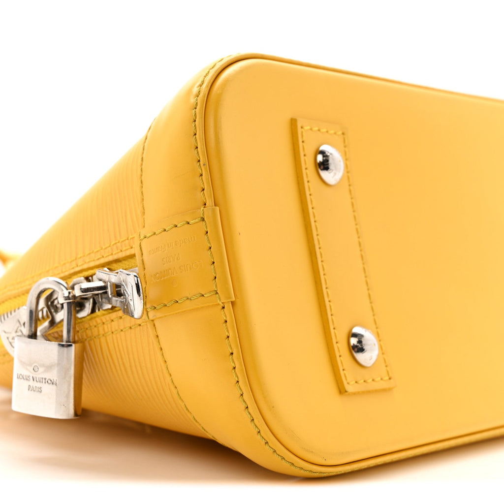 Louis Vuitton Epi Alma BB Citron