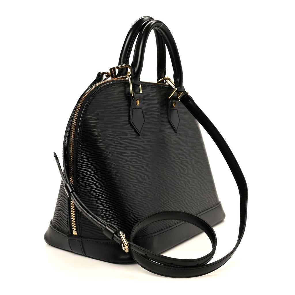 Louis Vuitton Epi Alma PM Black