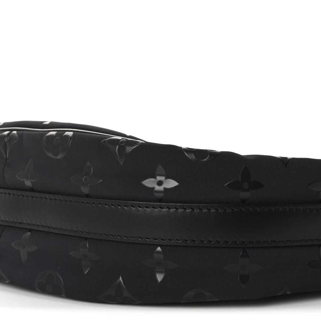 Louis Vuitton Nylon Monogram Loop Pocket Hobo Polar Night