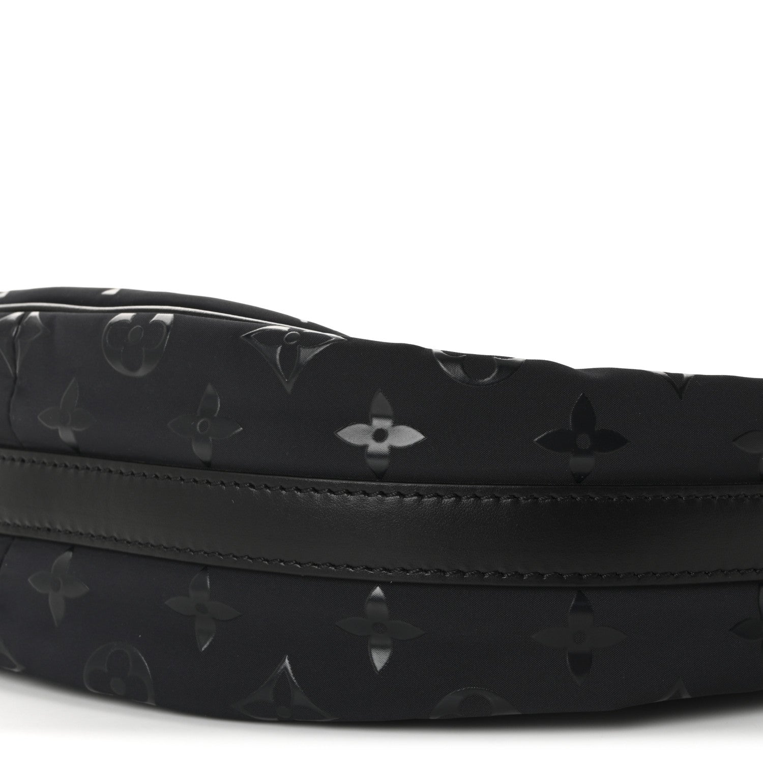 Louis Vuitton Nylon Monogram Loop Pocket Hobo Polar Night
