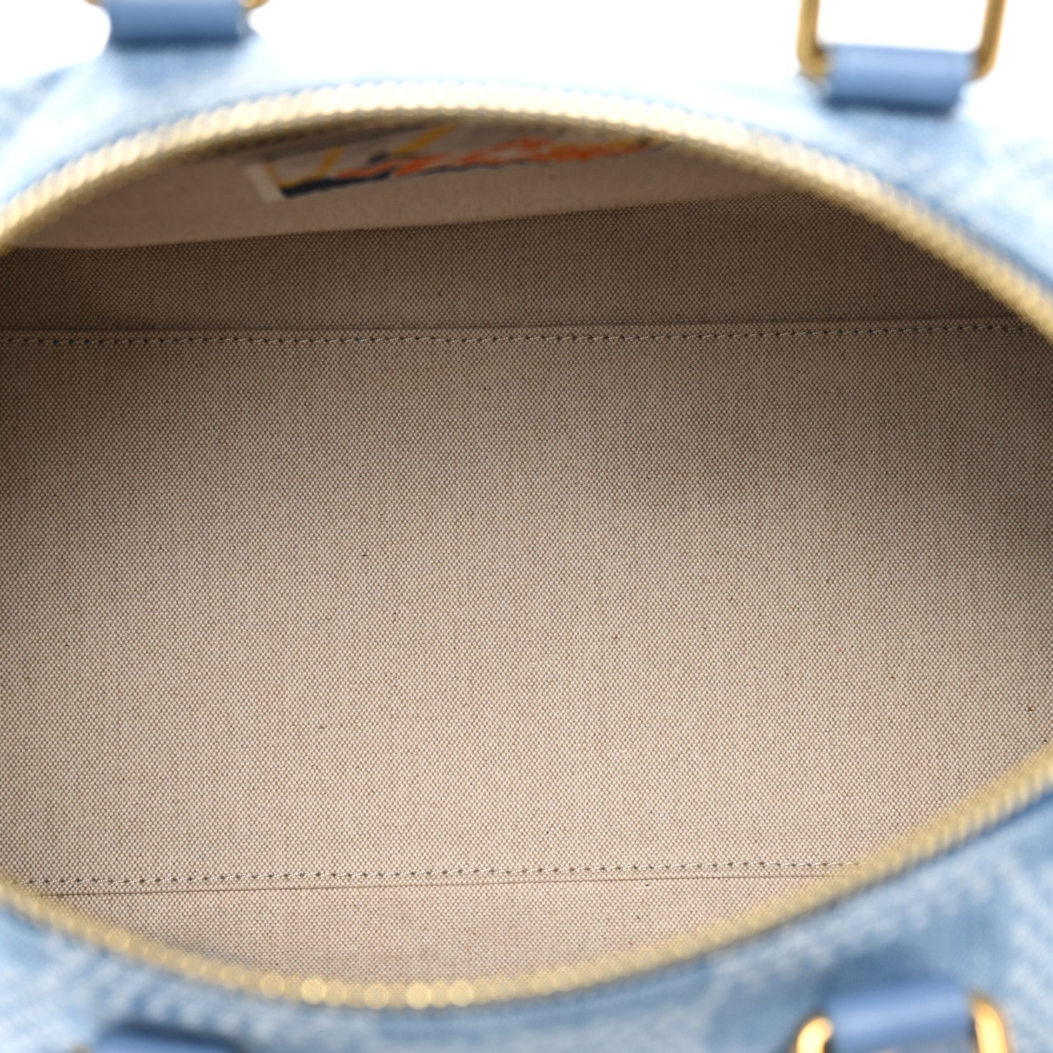 Louis Vuitton Damier Denim 3D Speedy Bandouliere 30 Denim Blue