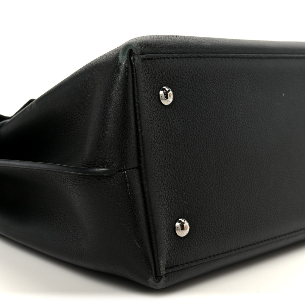Louis Vuitton Soft Calfskin My Lockme Top Handle Black