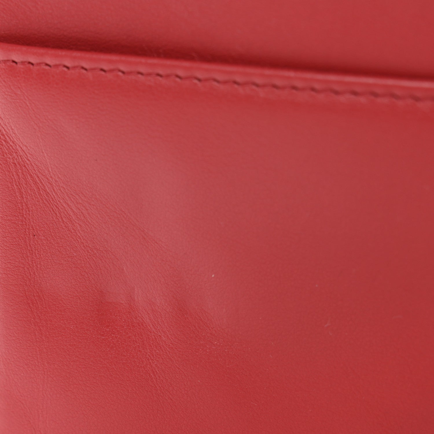 Chanel Caviar Quilted Boy Wallet On Chain WOC Red
