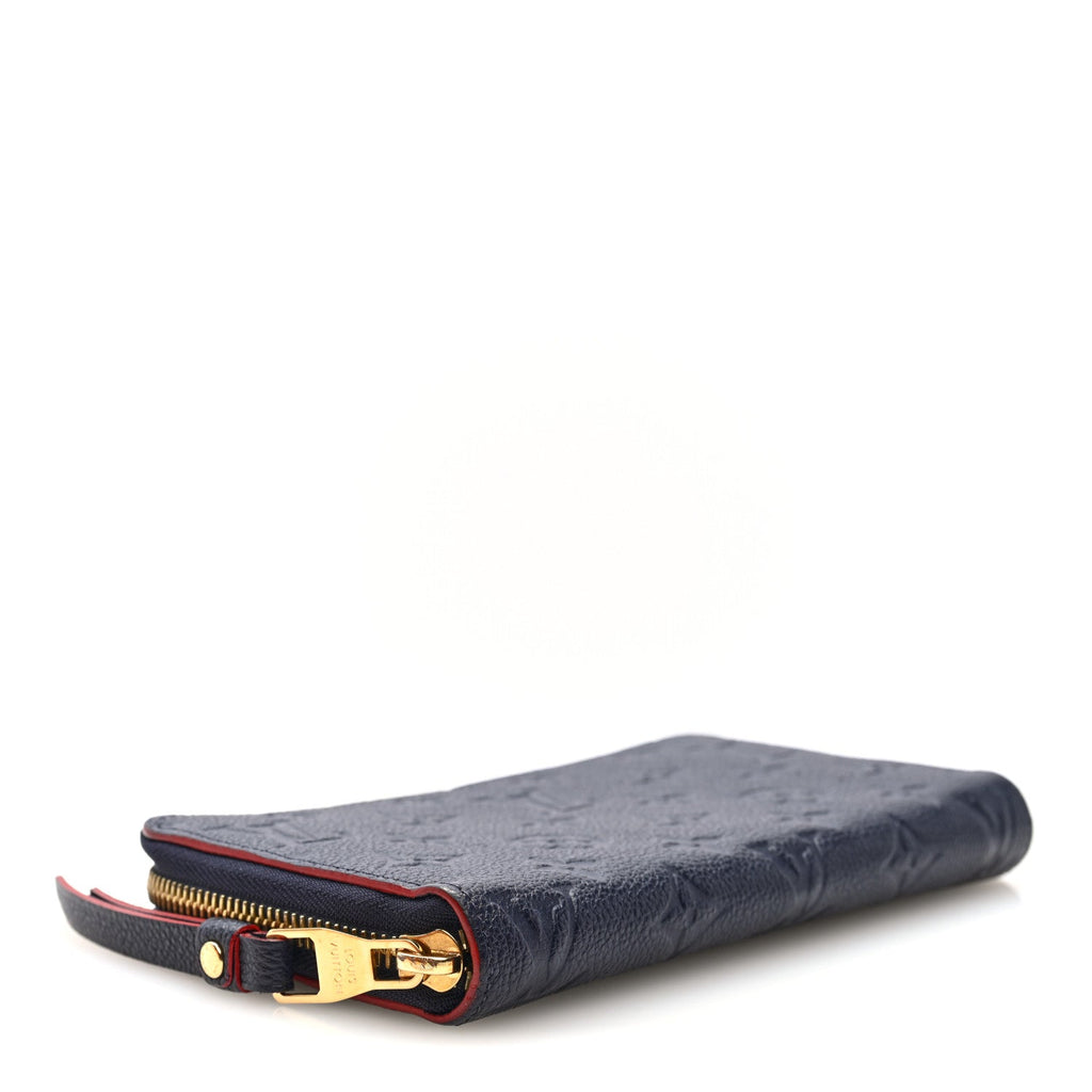 Louis Vuitton Empreinte Zippy Wallet Marine Rouge