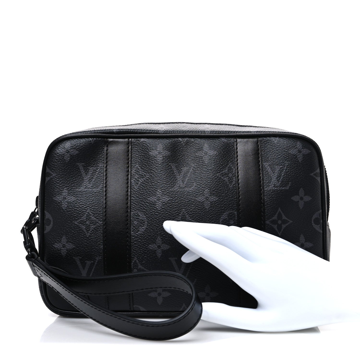 Louis Vuitton Monogram Eclipse Kasai Clutch