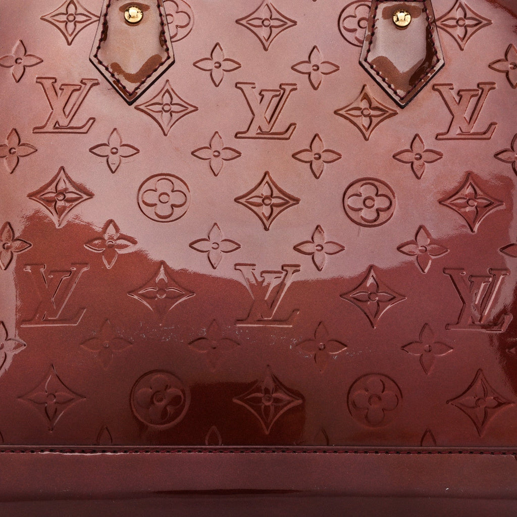 Louis Vuitton Vernis Alma PM Rouge Fauviste