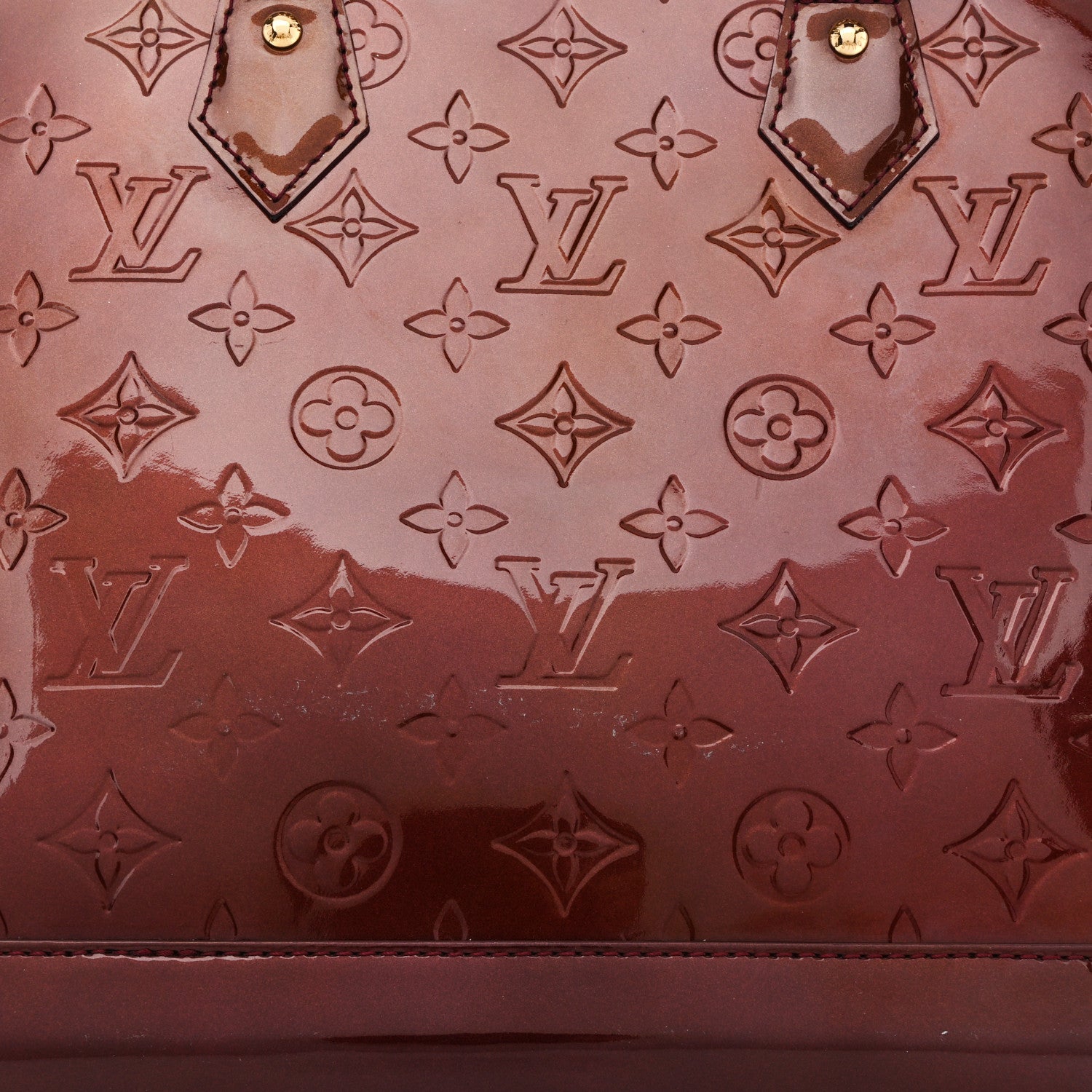 Louis Vuitton Vernis Alma PM Rouge Fauviste