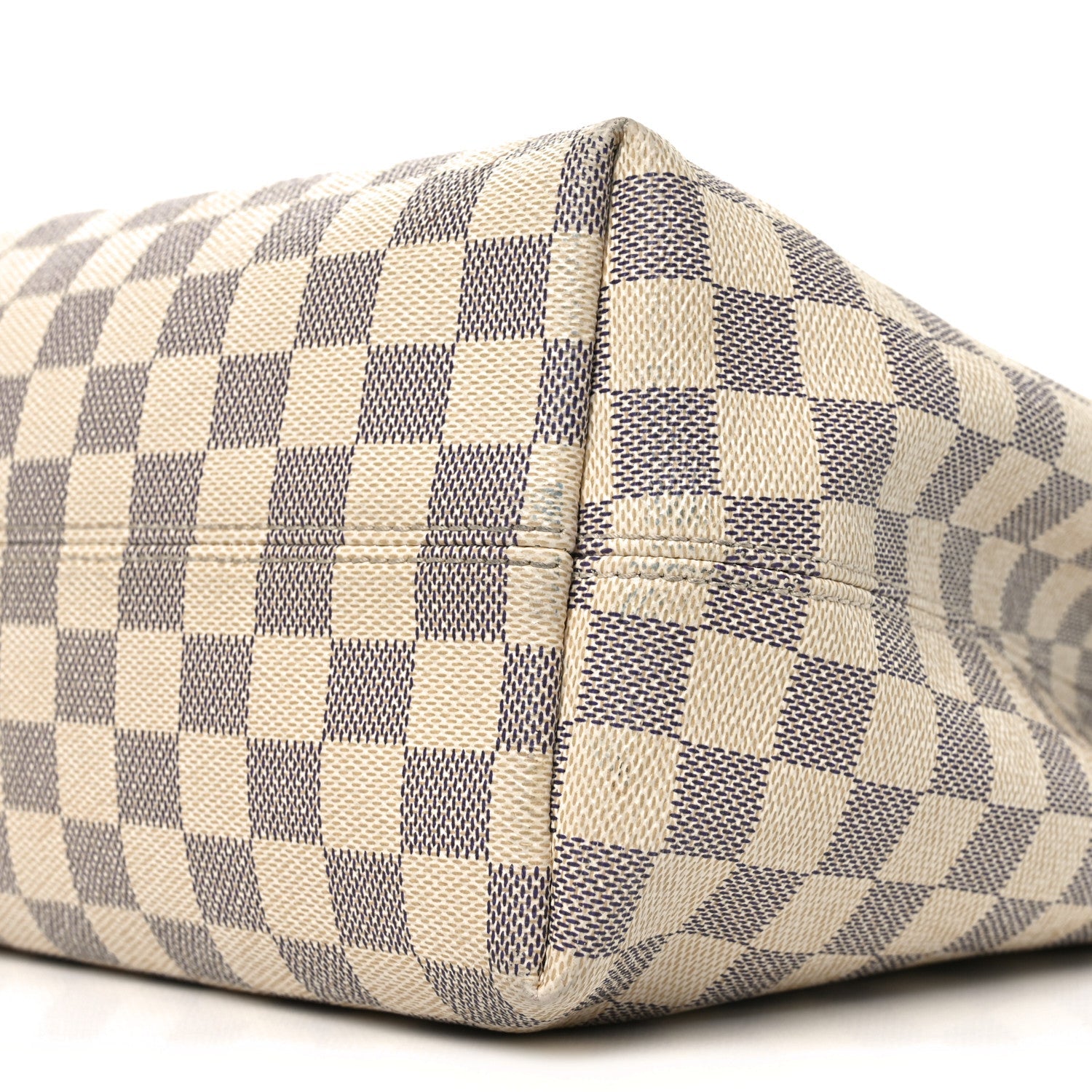Louis Vuitton Damier Azur Graceful MM Rose Ballerine