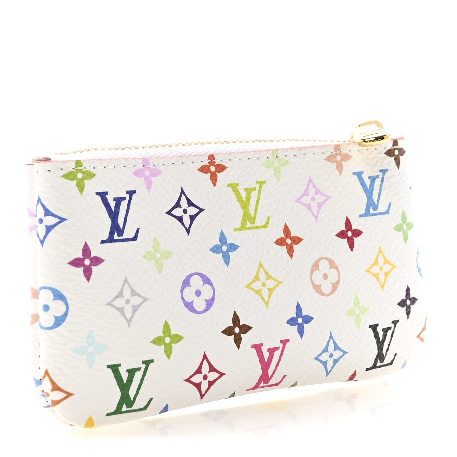 Louis Vuitton LV X TM Monogram Multicolor Key Pouch White
