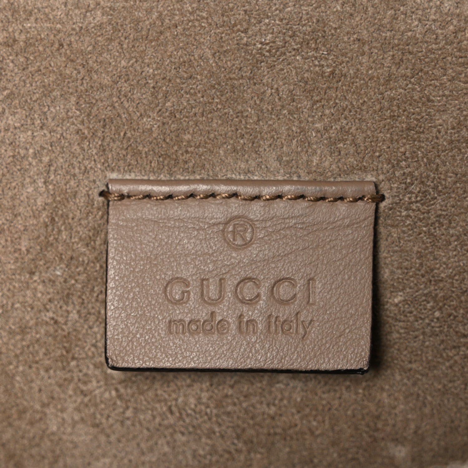 Gucci GG Supreme Monogram Medium Dionysus Shoulder Bag Taupe