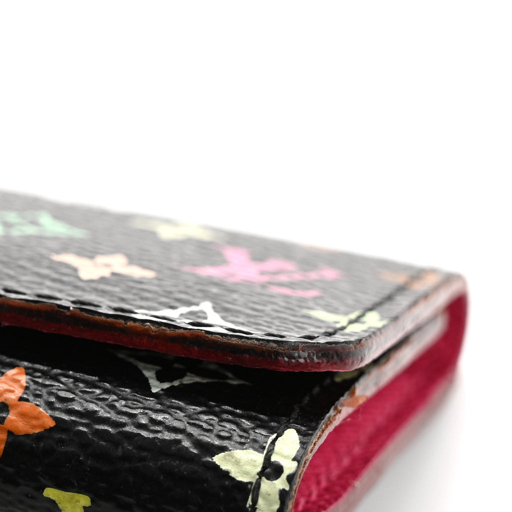 Louis Vuitton Monogram Multicolor Multicles 4 Key Holder Black Grenade
