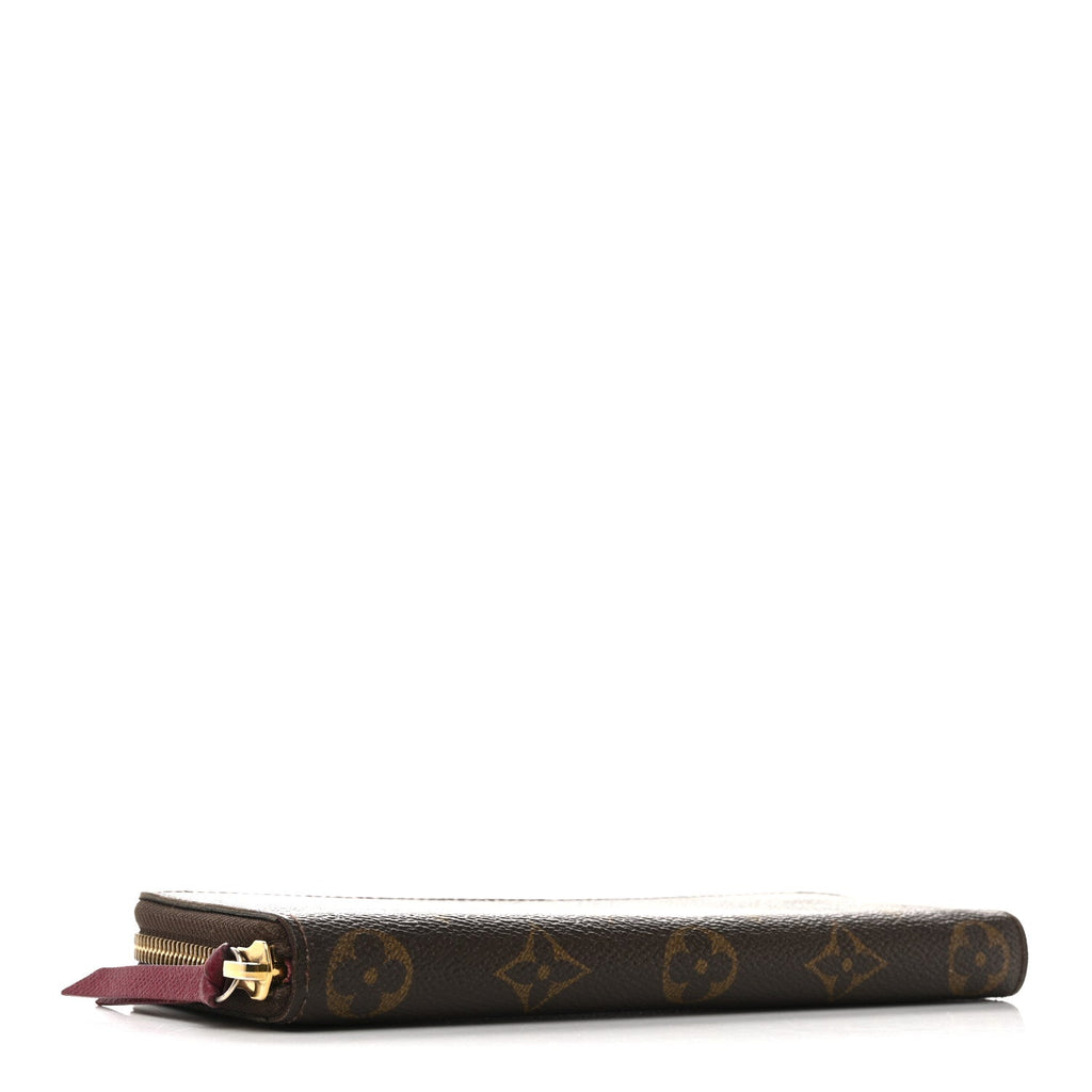 Louis Vuitton Monogram Clemence Wallet Fuchsia
