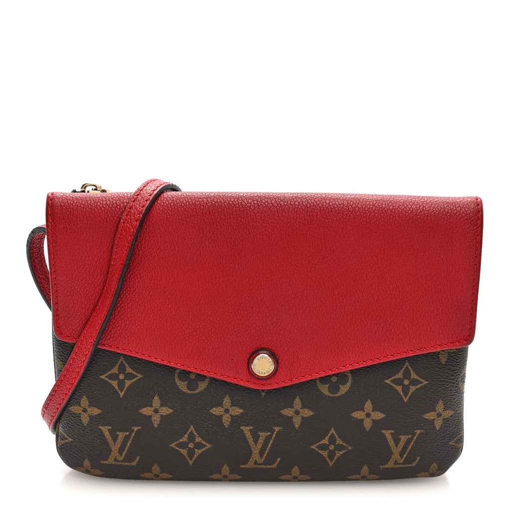 Louis Vuitton Monogram Twice Pochette Cherry