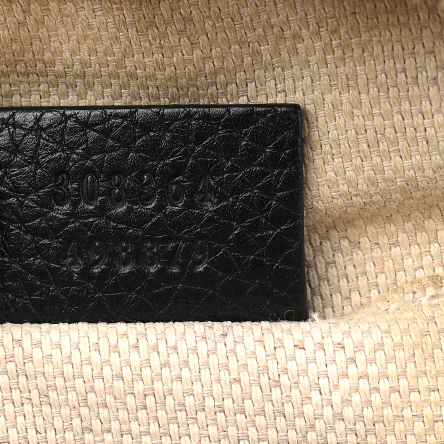 Gucci Pebbled Calfskin Small Soho Disco Bag Black