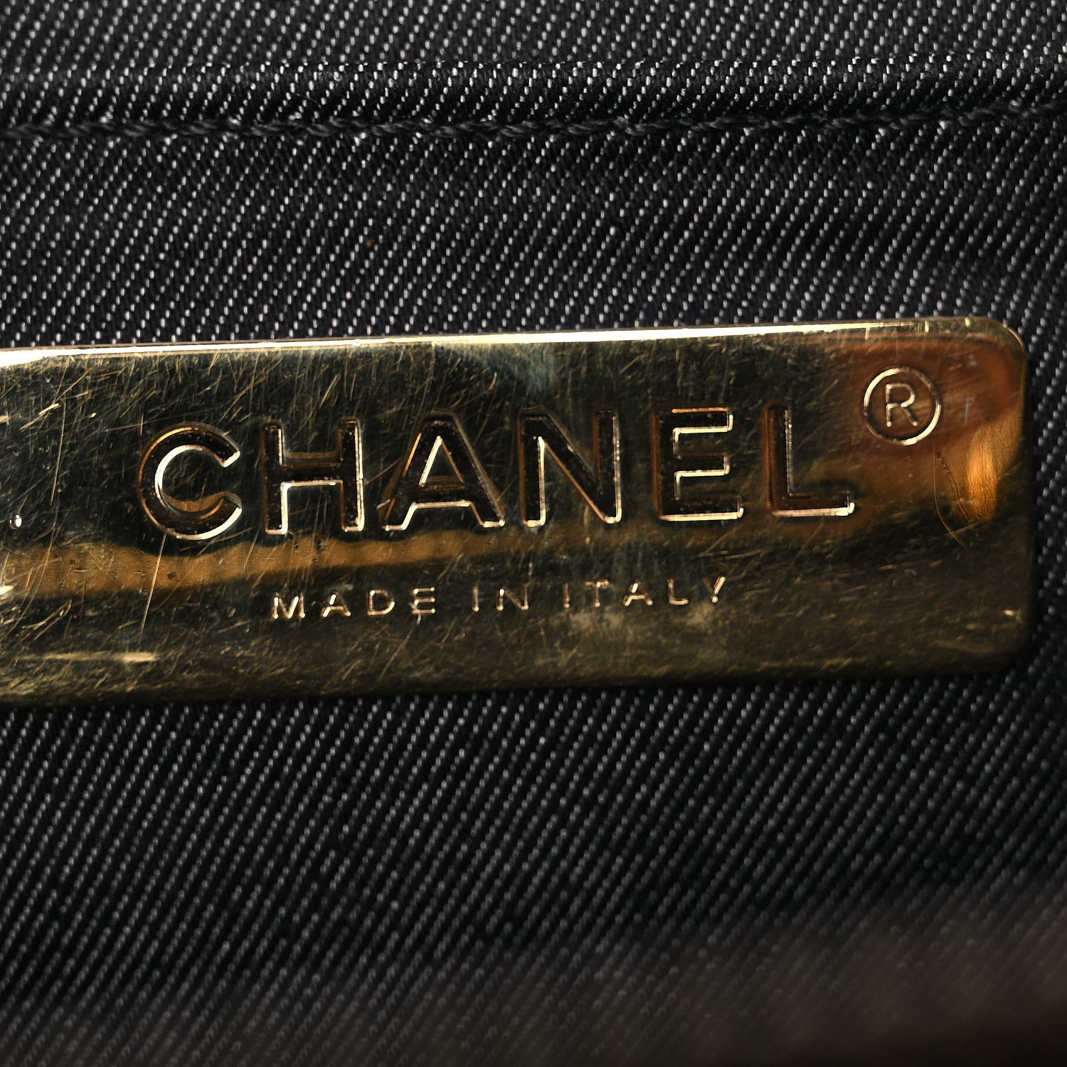 Chanel Lambskin Timeless Vanity Cosmetic Case Black