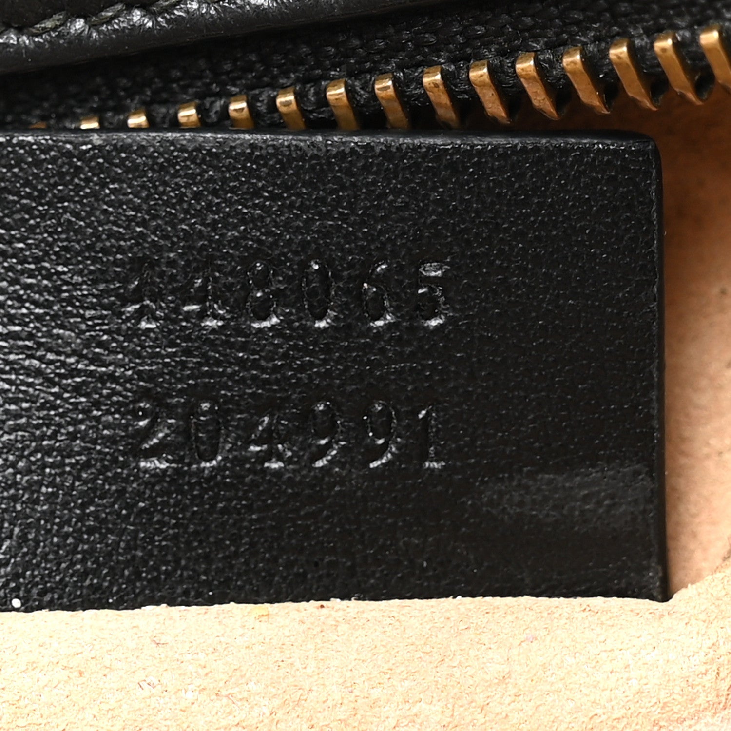 Gucci Calfskin Matelasse Mini GG Marmont Chain Shoulder Bag Black