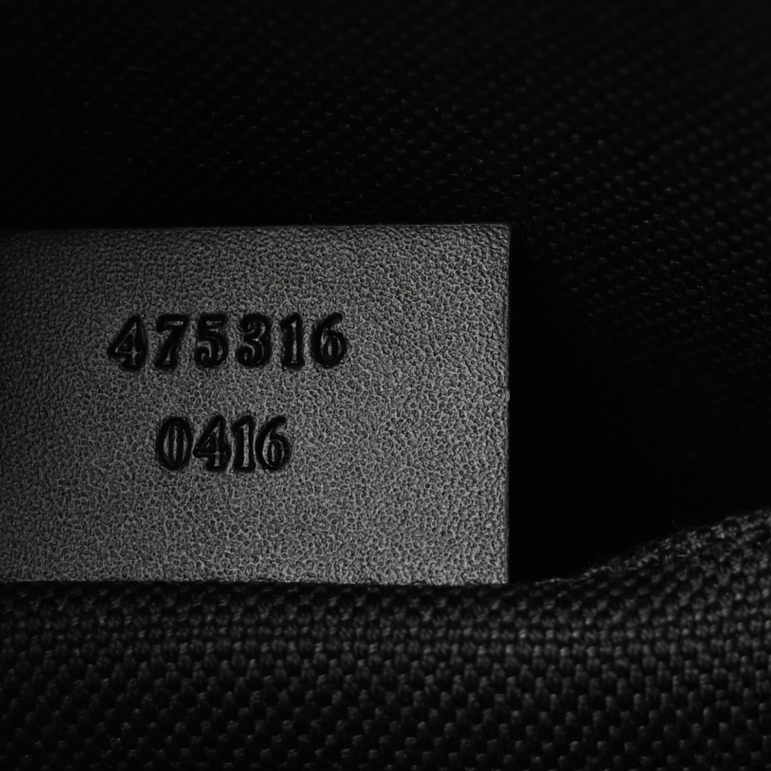 Gucci GG Supreme Monogram Selleria Calfskin Web New Web Cosmetic Case Black