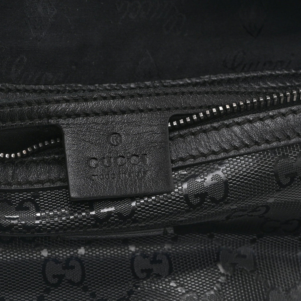 Gucci Imprime Monogram Belt Bag Black