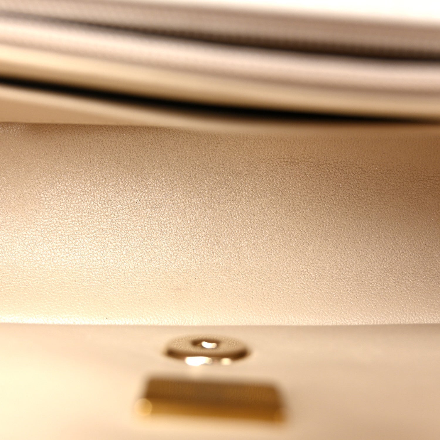 Chanel Caviar Quilted Small Top Handle Flap With Chain White