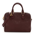 Louis Vuitton Empreinte Monogram Giant Speedy Bandouliere 25 Wine