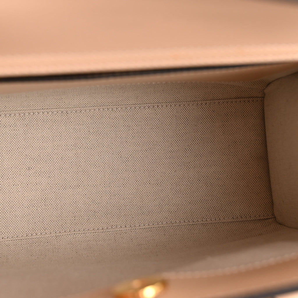 Gucci Calfskin Gucci Embossed Small Diana Tote Bag Pink