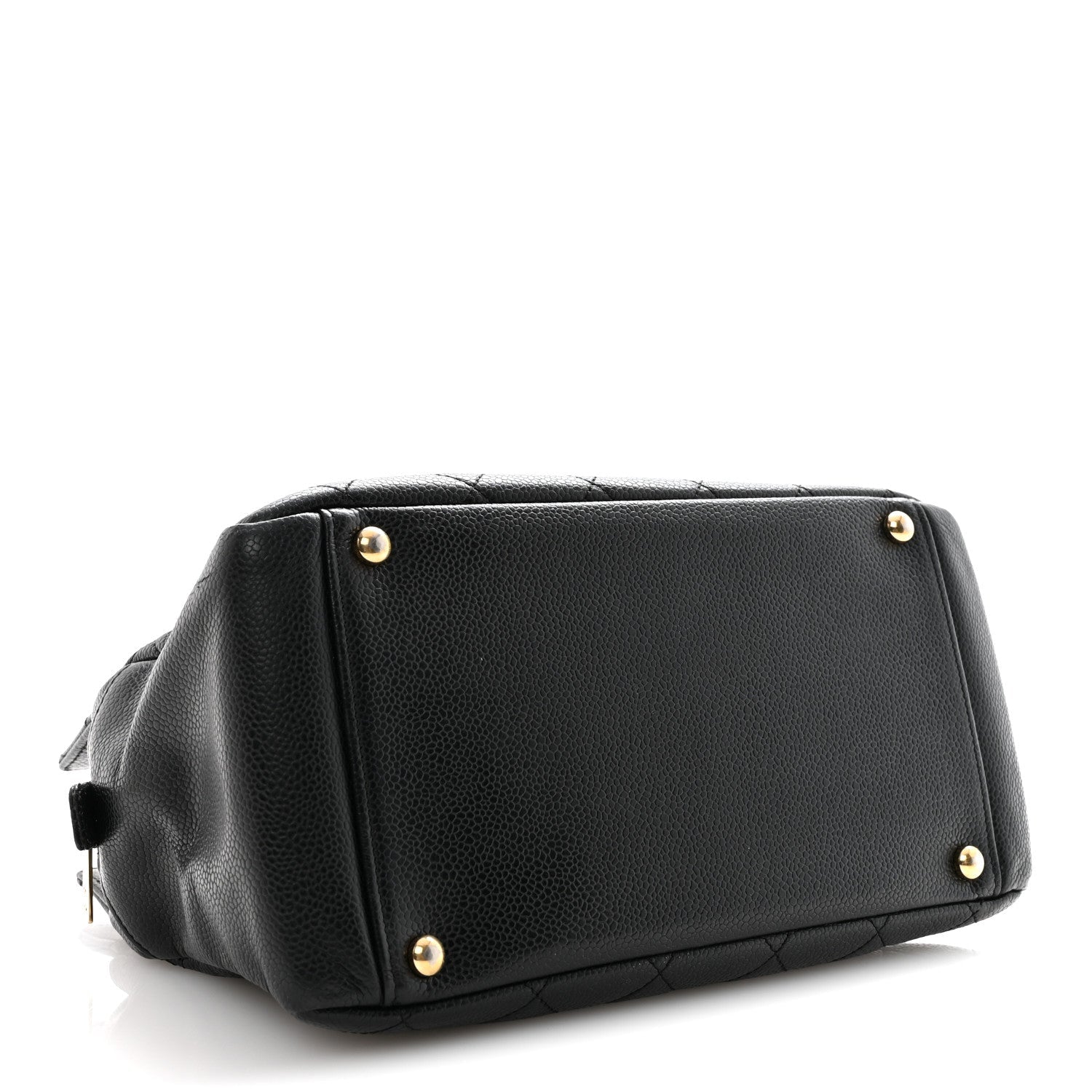 Chanel Caviar Quilted Petit Timeless Tote PTT Black
