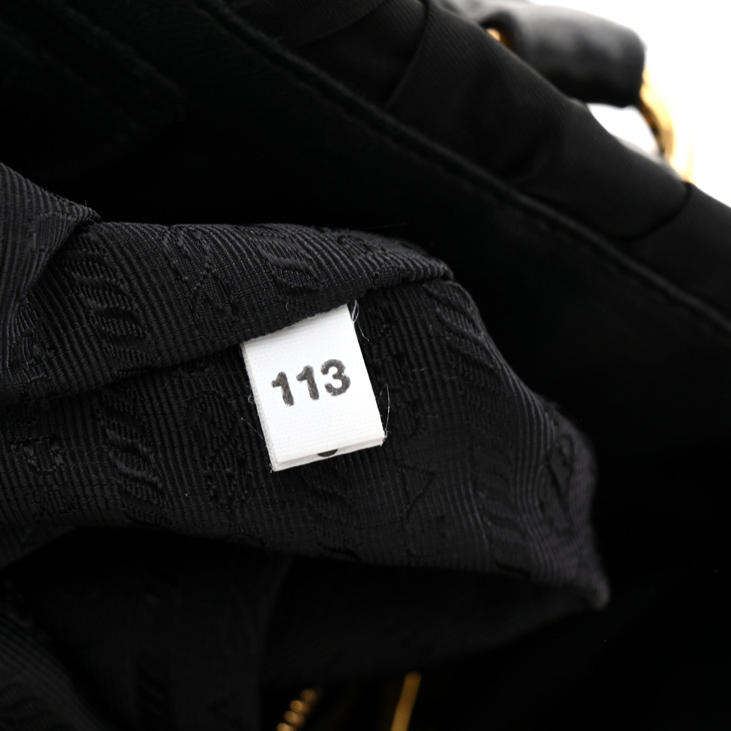 Prada Tessuto Nylon Gaufre Tote Black