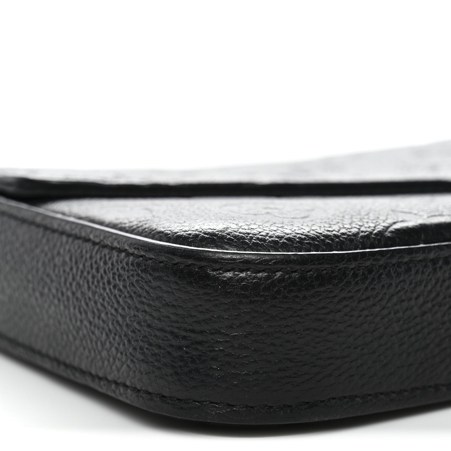 Louis Vuitton Empreinte Pochette Felicie Chain Wallet Black