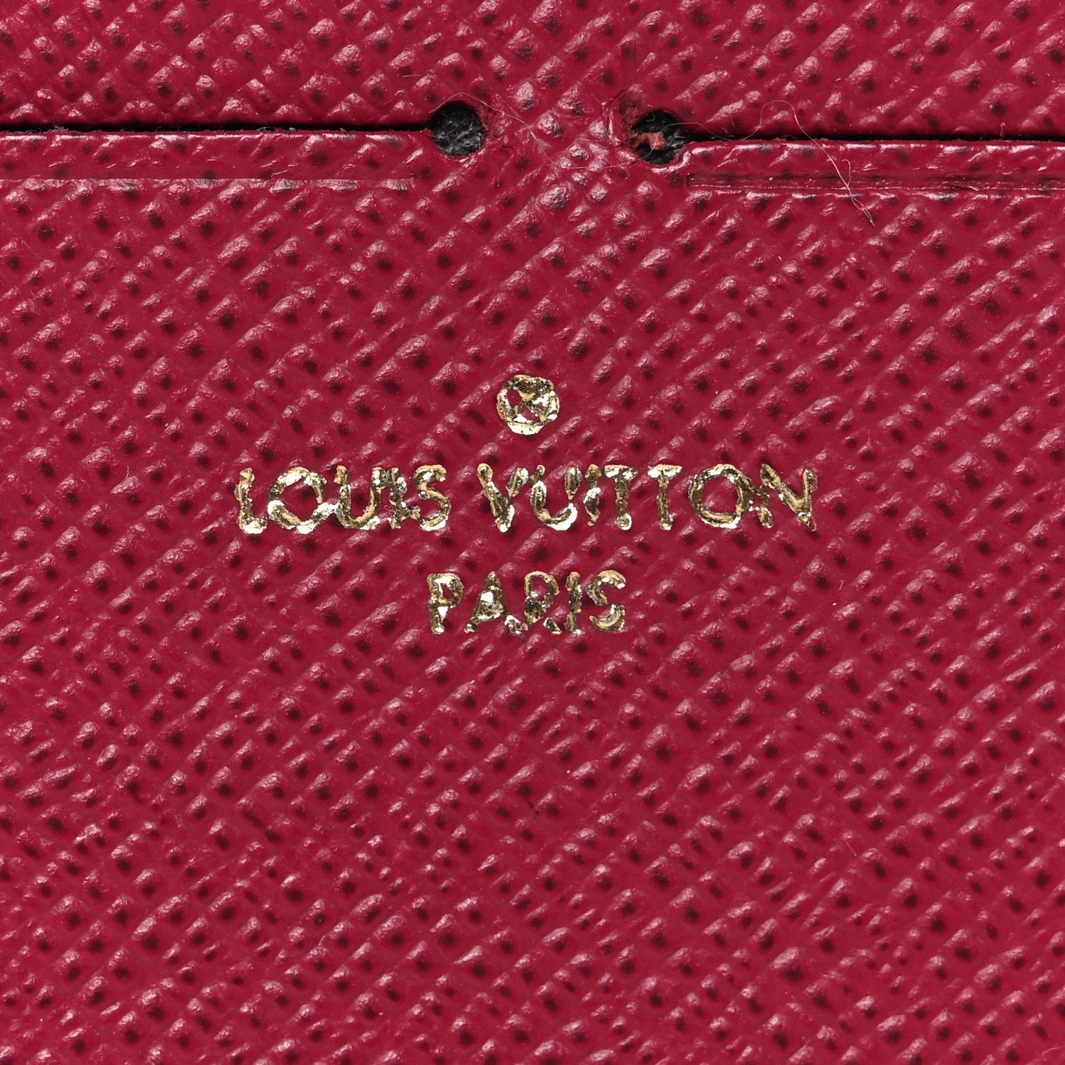 Louis Vuitton Calfskin Felicie Card Holder Insert Fuchsia