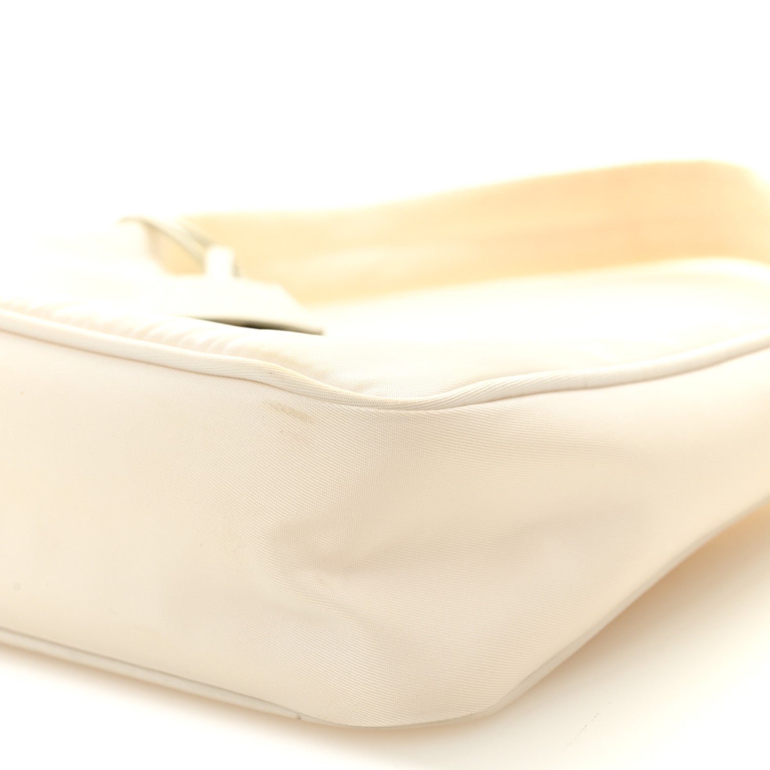 Prada Tessuto Nylon Mini Re-Edition 2000 Bag White