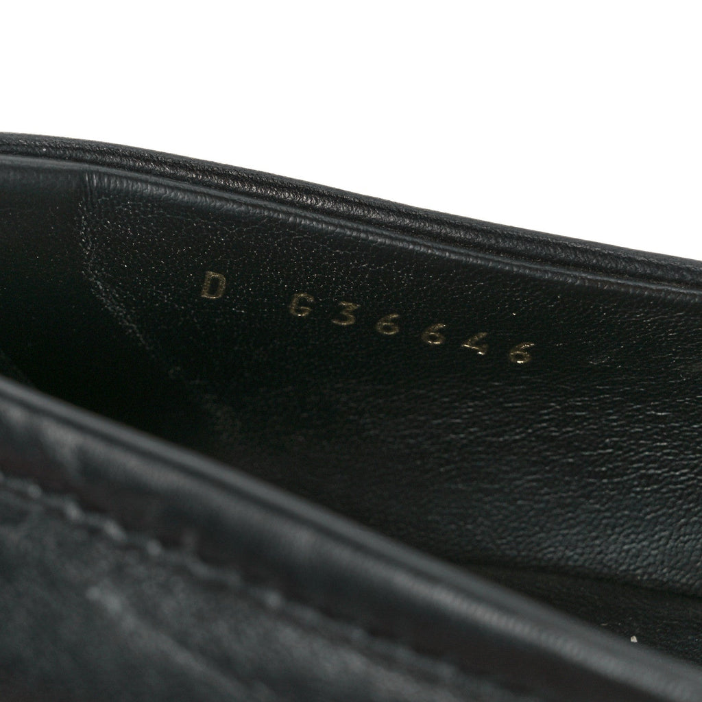 Lambskin Quilted CC Turnlock Loafers 37 Black