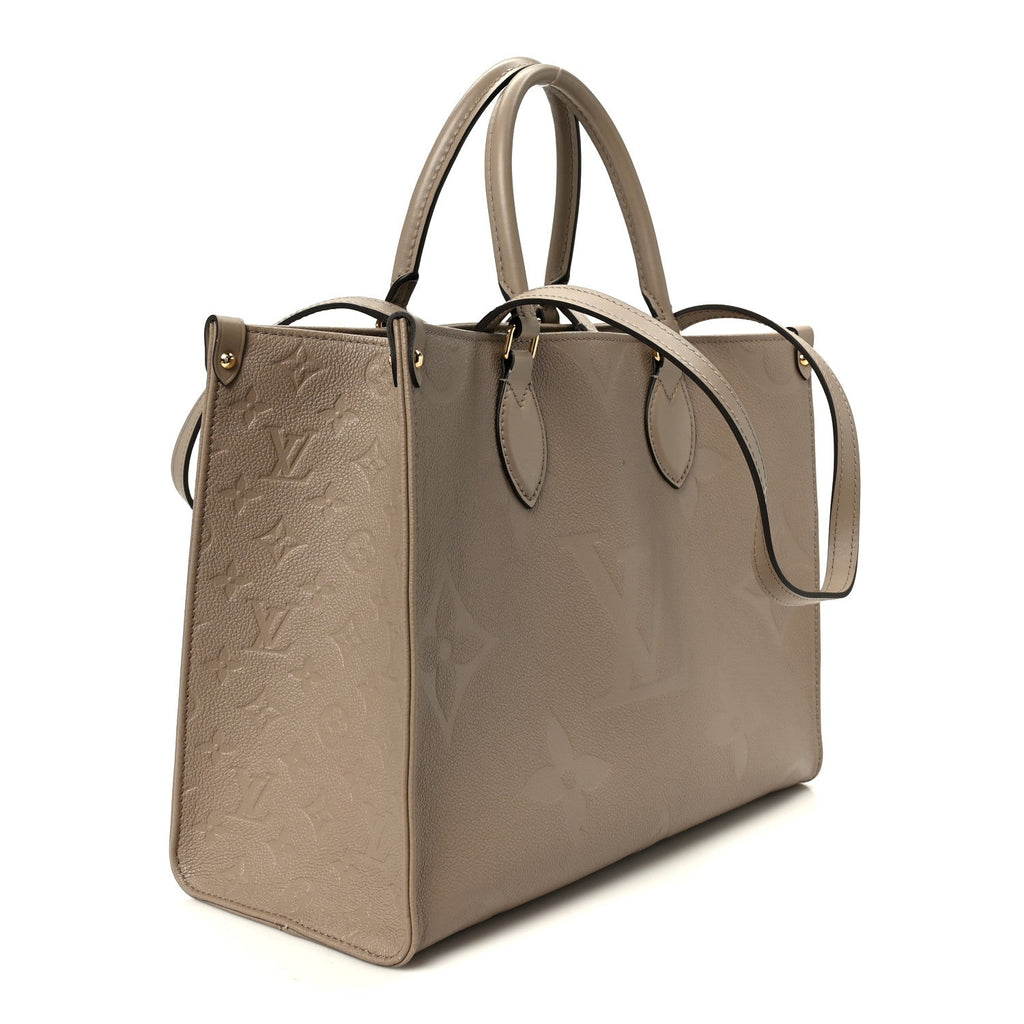Louis Vuitton Empreinte Monogram Giant Onthego MM Tourterelle