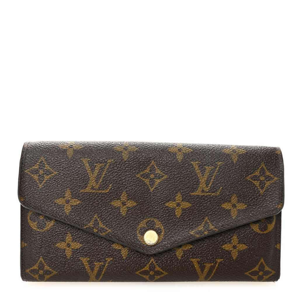 Louis Vuitton Monogram Sarah Wallet NM Fuchsia