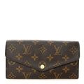 Louis Vuitton Monogram Sarah Wallet NM Fuchsia