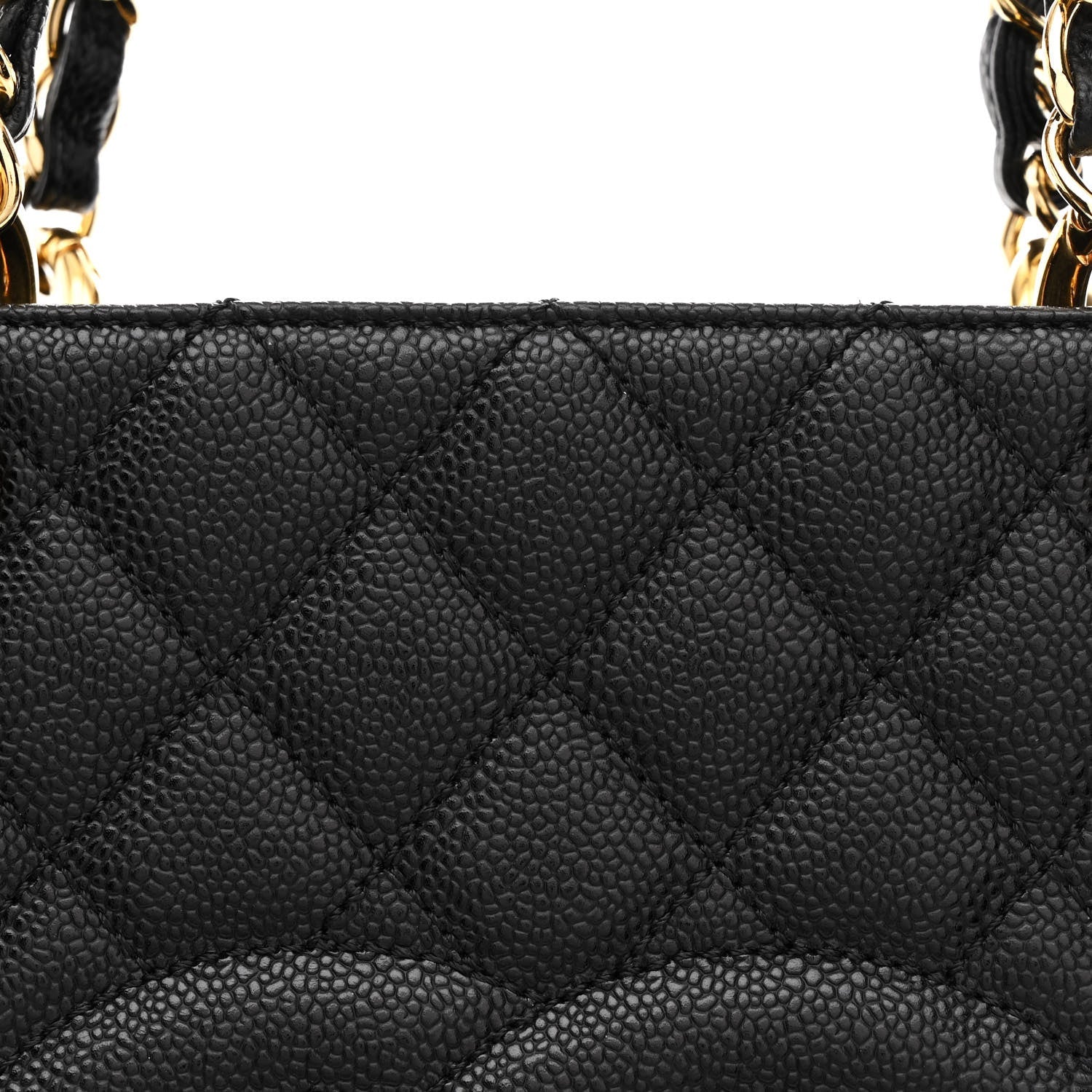 Chanel Caviar Quilted Grand Shopping Tote GST Black