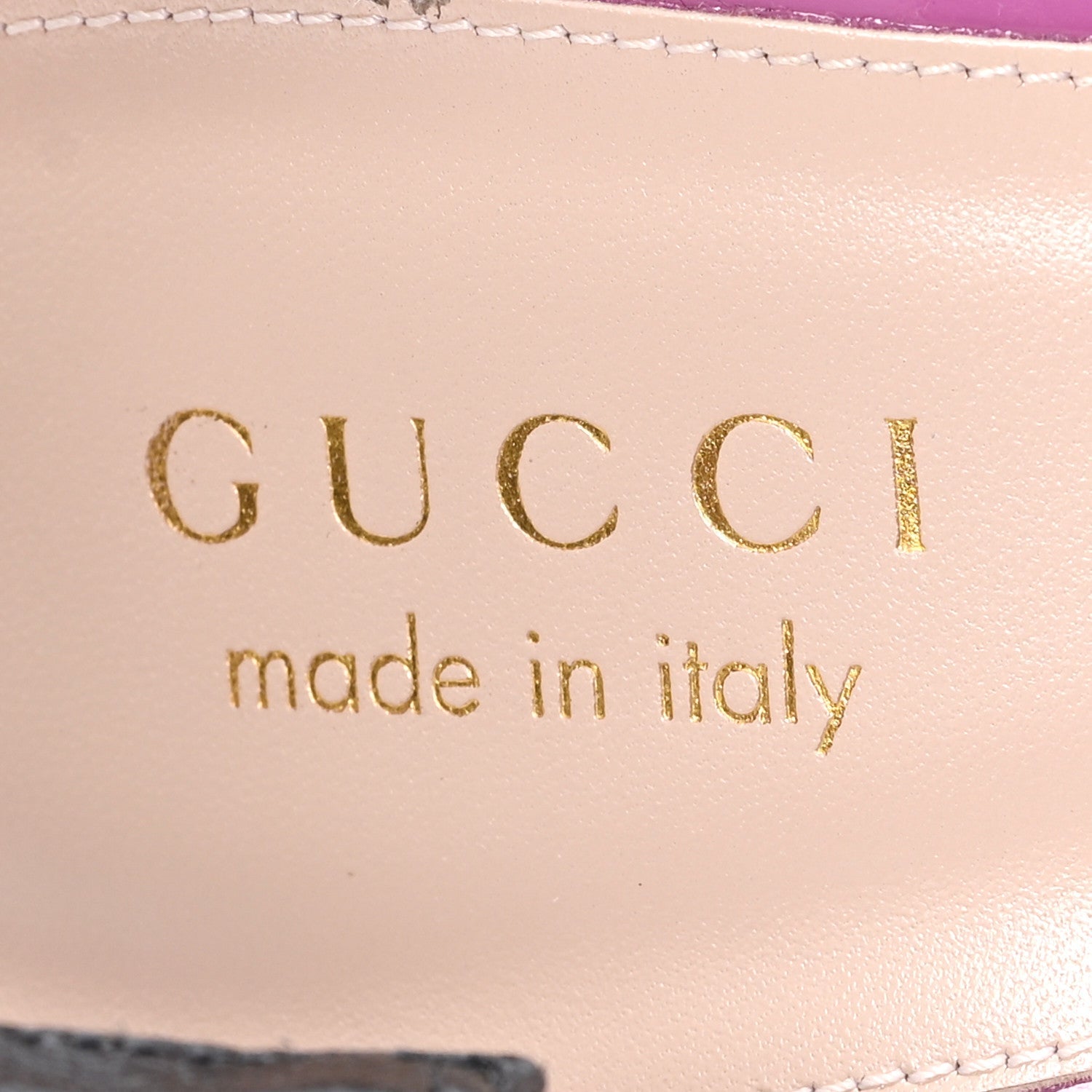 Gucci Vernice Crystal Nappa Charlotte Signoria 105 Slingback Pumps 40 Libre Pink