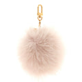 Louis Vuitton Fuzzy Bubble Bag Charm Light Pink