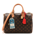 Louis Vuitton Monogram Speedy Soft 30 Crafty Red