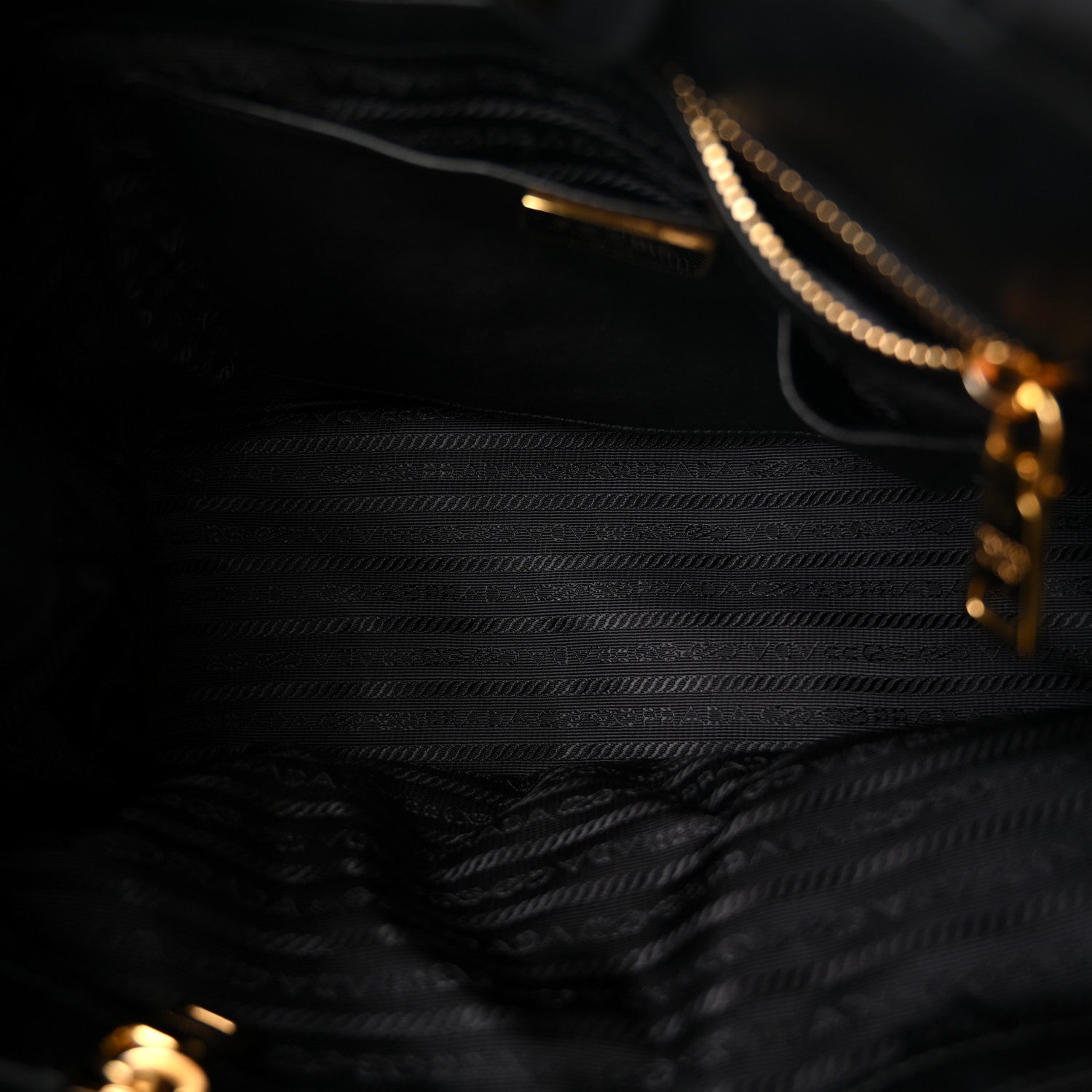 Prada Tessuto Nylon Gaufre Tote Black