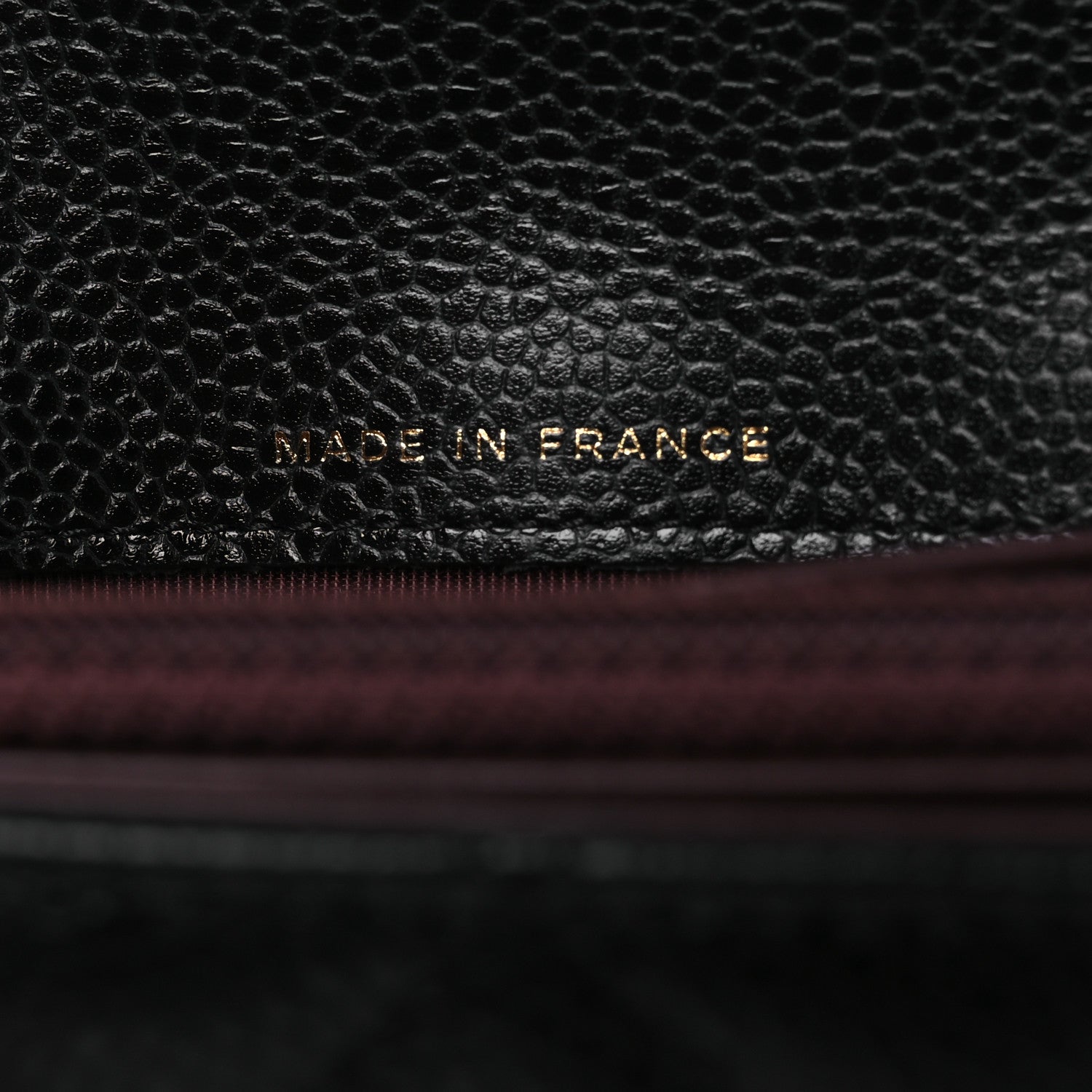 Caviar Quilted Large Gusset Flap Wallet Black