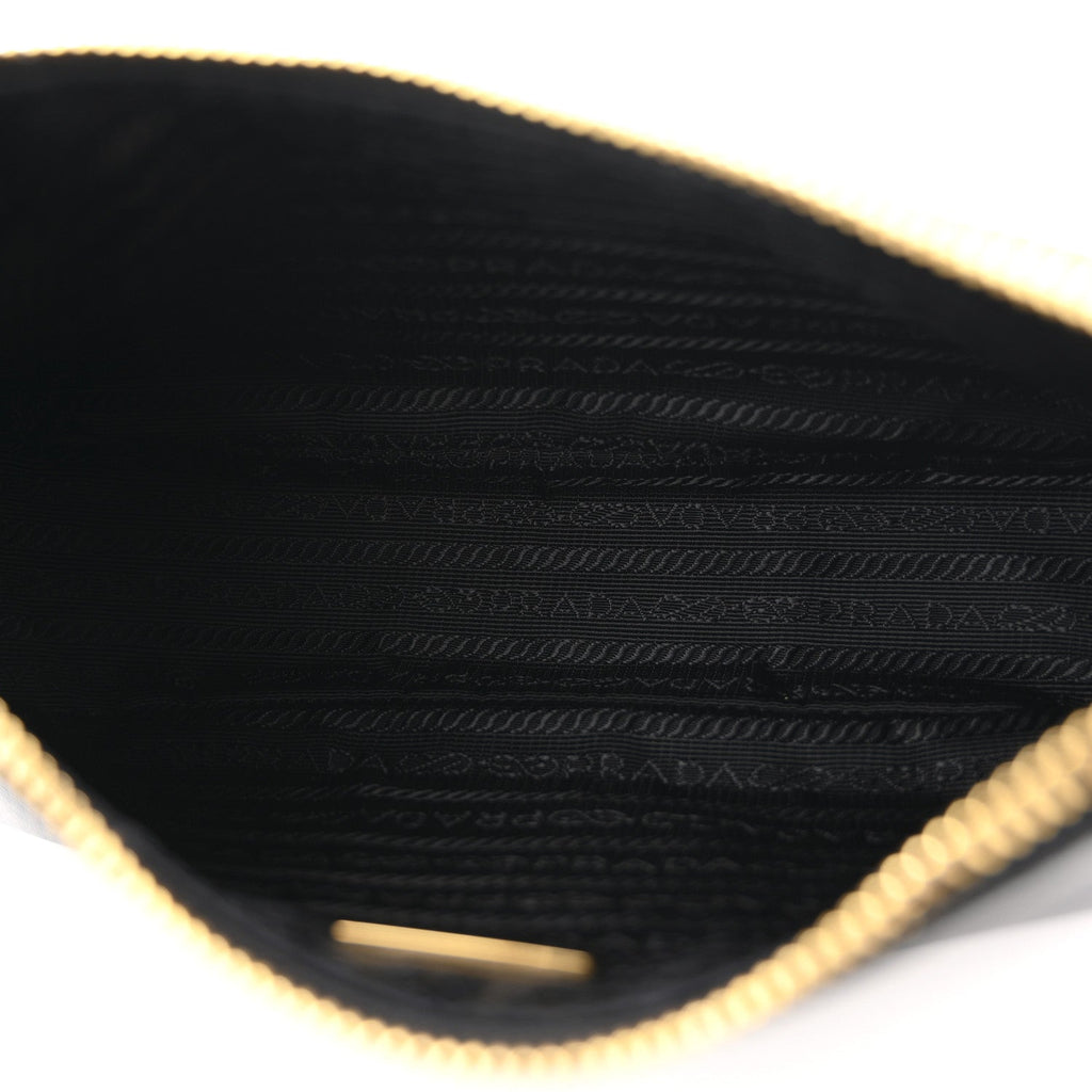 Prada Saffiano Lux Re-Edition 2005 Shoulder Bag Black