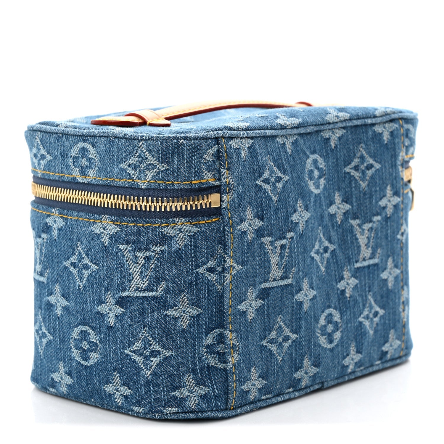 Louis Vuitton Monogram Denim Nice Mini Blue