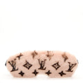 Louis Vuitton Monogram Mink Fur Sleep Mask Light Pink