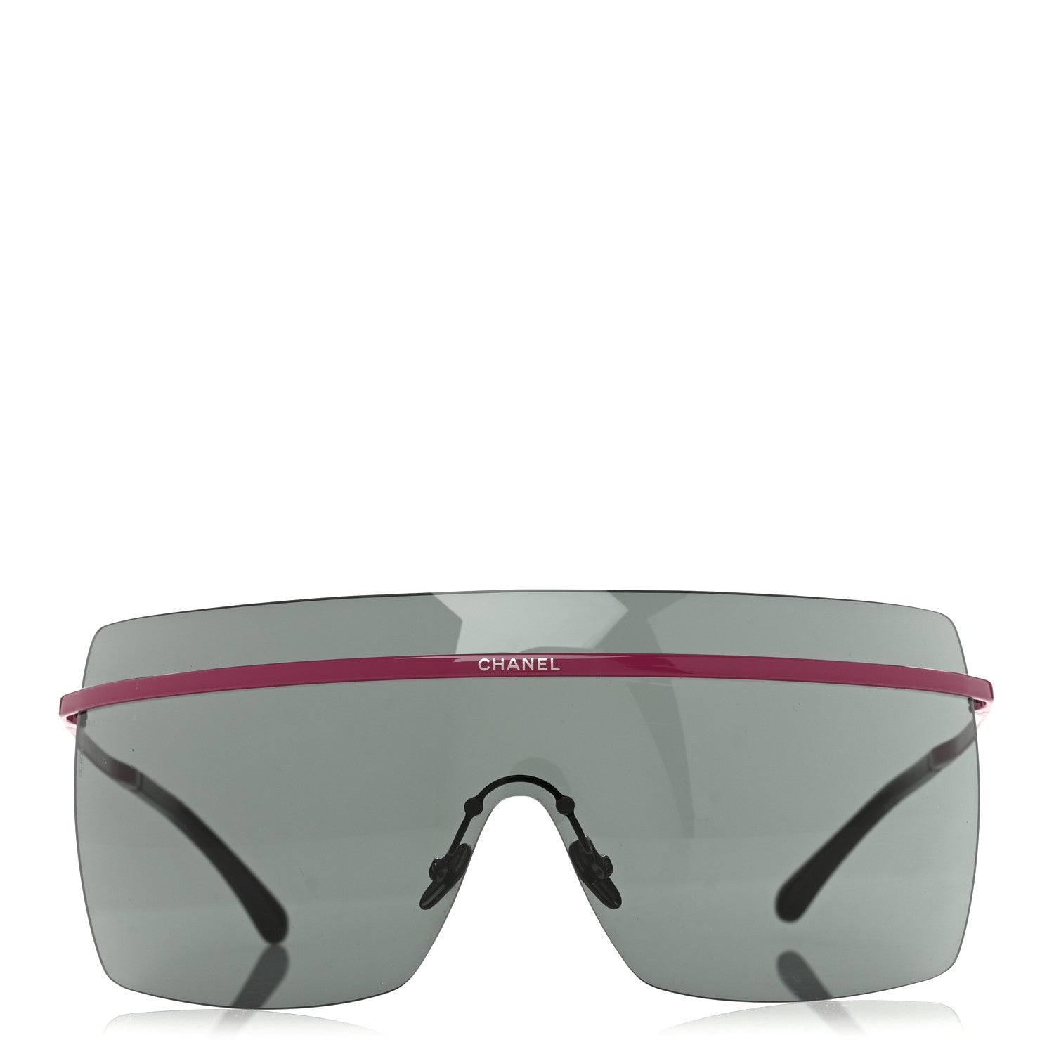 Metal Shield Sunglasses L3741 Pink