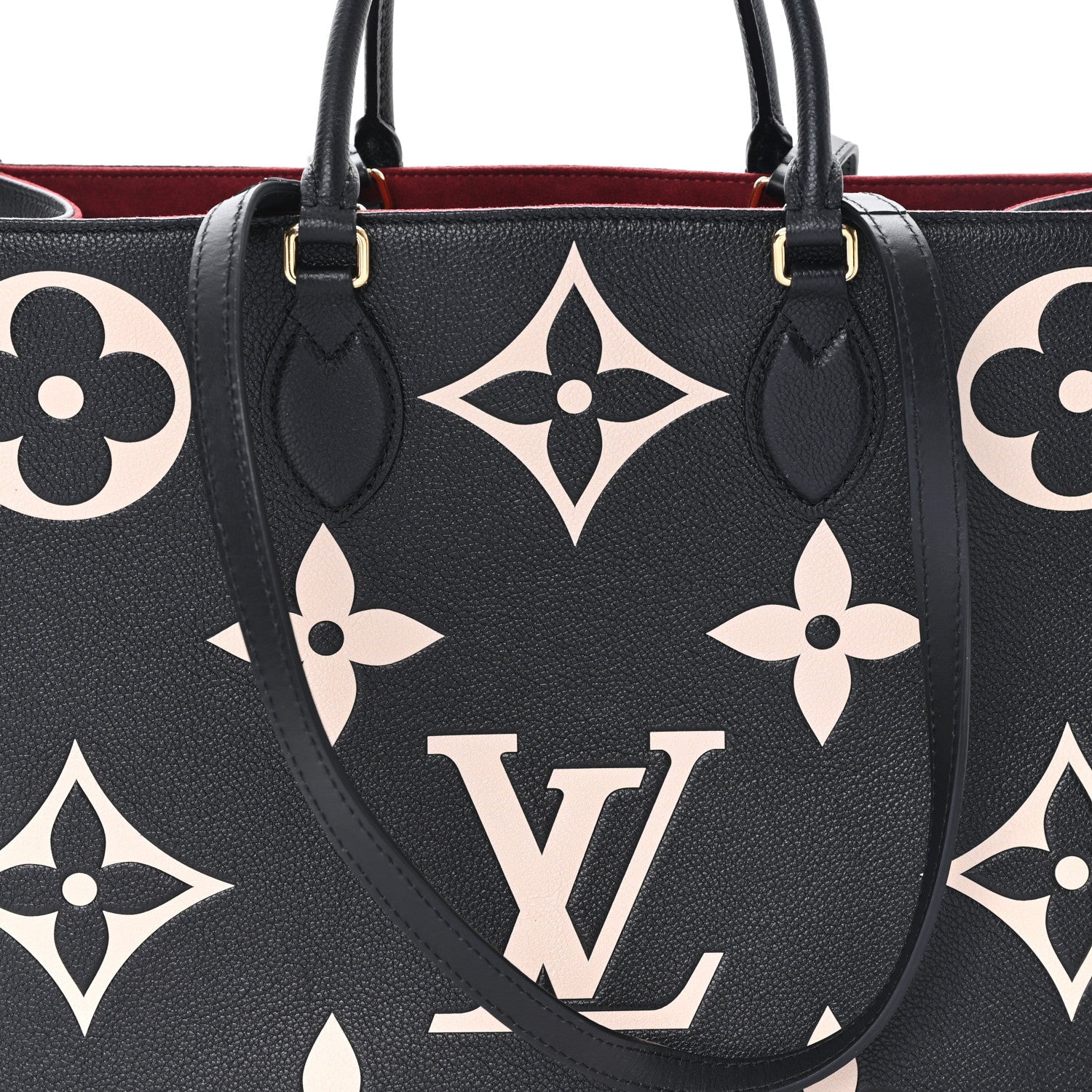 Louis Vuitton Empreinte Monogram Giant Onthego GM Black Beige