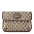 Gucci GG Supreme Monogram Neo Vintage Web Belt Bag Brown