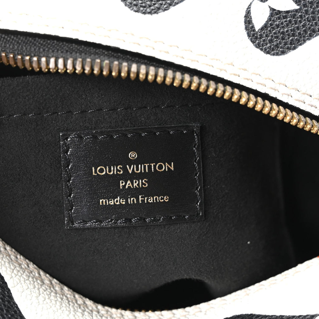 Louis Vuitton Taurillon Game On Square Dice Bag White