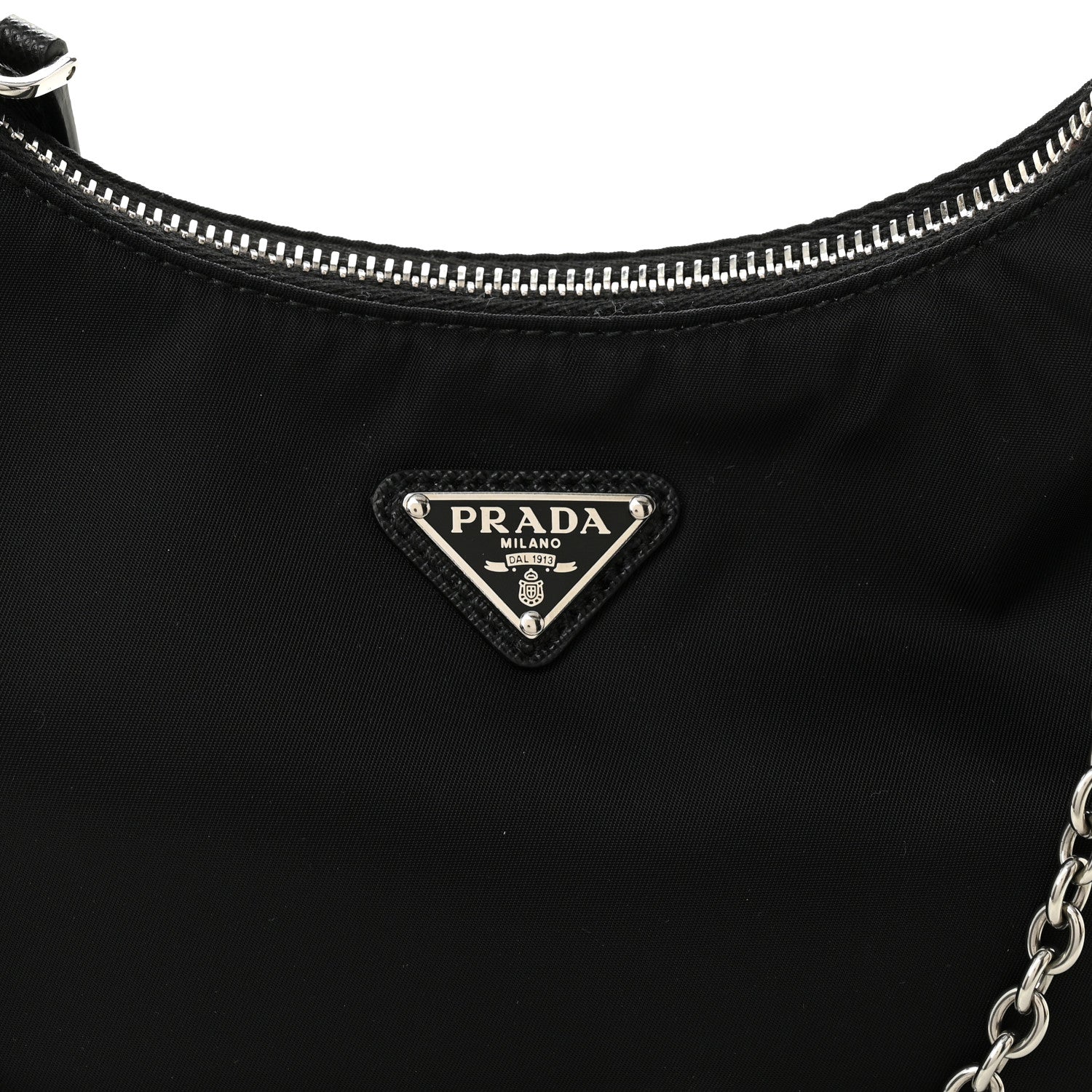 Prada Re-Nylon Saffiano Re-Edition 2005 Shoulder Bag Black