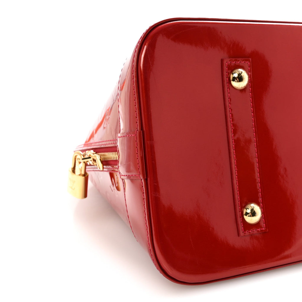 Louis Vuitton Vernis Alma GM Pomme D'Amour