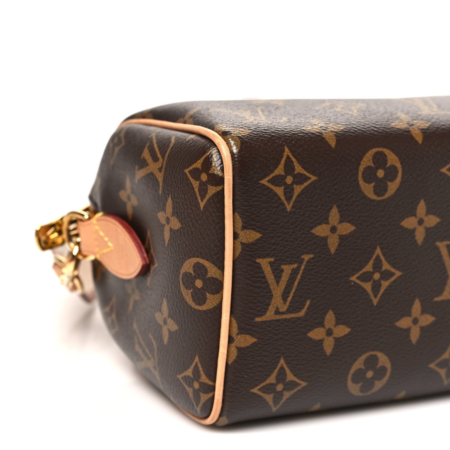 Louis Vuitton Monogram Speedy Bandouliere 20 Beige